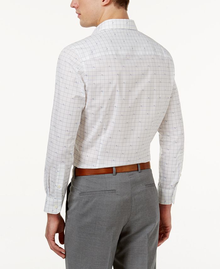 Bar III Men's SlimFit Stretch EasyCare Print Dress Shirt, Created for