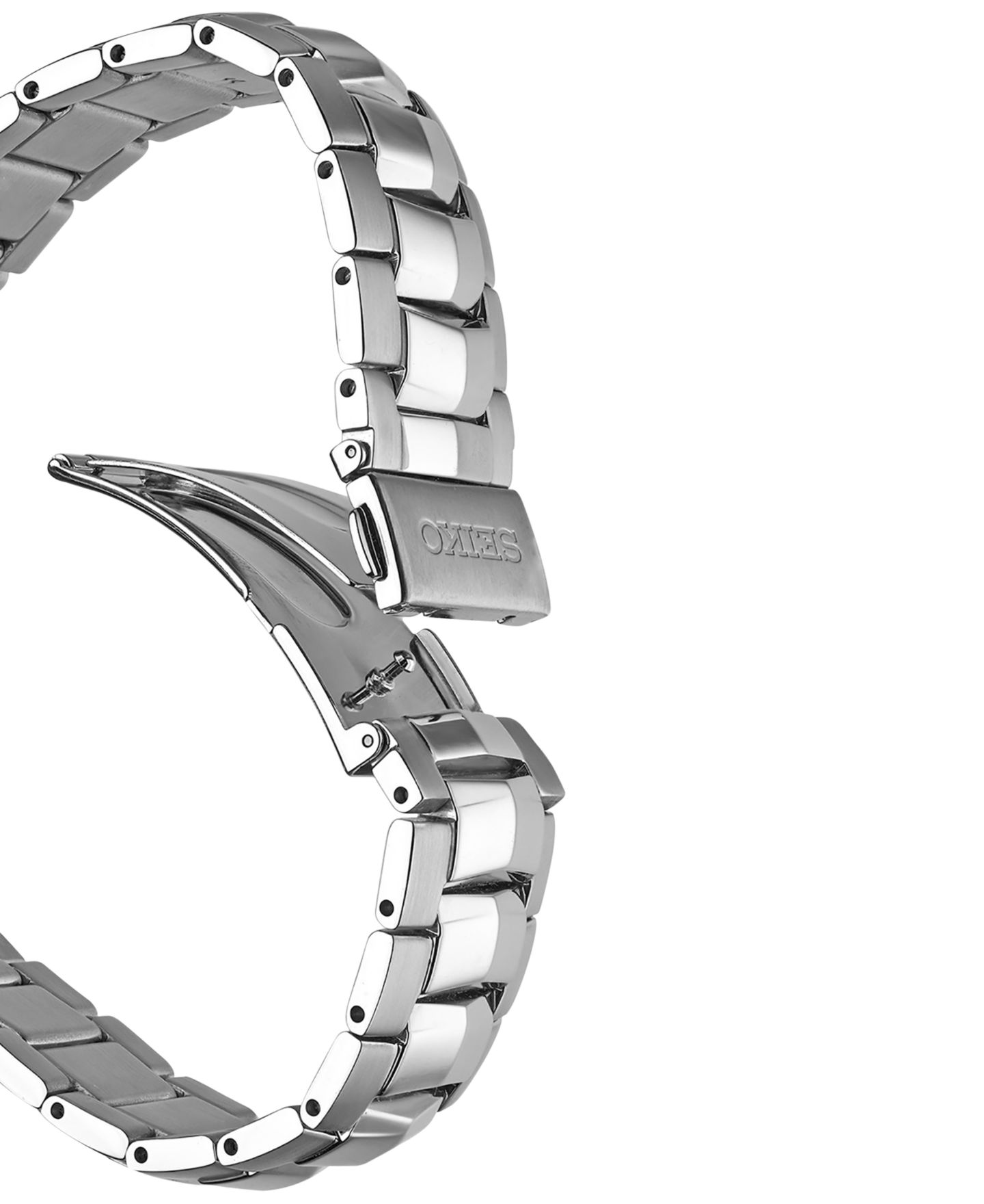 Мужские часы Seiko Solar Chronograph Coutura Stainless Steel Bracelet Watch 45mm SSG009 — фото 4