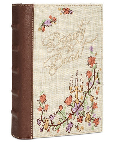 Disney By Danielle Nicole Beauty And The Beast Book Clutch