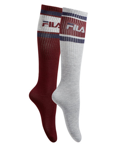 Fila Women's 2-Pk. Basic Tube Socks
