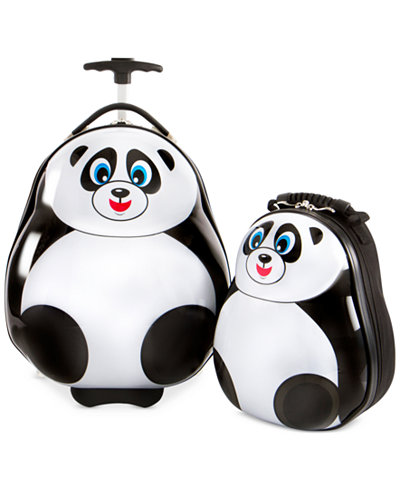 Heys travel Tots Panda 2PC Luggage & Backpack Set