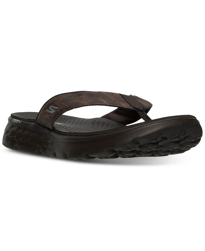 Skechers Men's On The Go 400 Vista Comfort Thong Sandals from Finish Line - Macy's