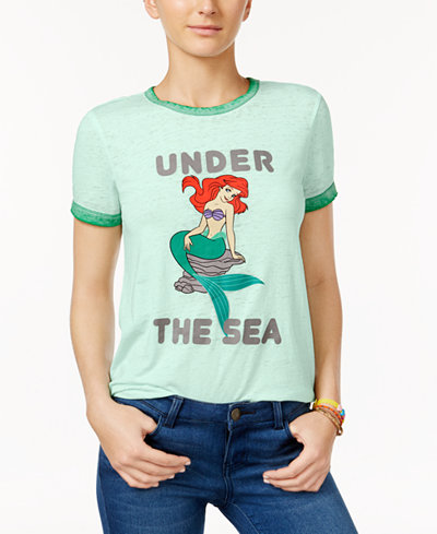 Freeze 24-7 Juniors' Disney The Little Mermaid Graphic T-Shirt