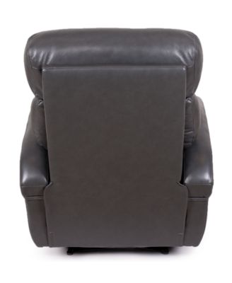 criss leather power recliner