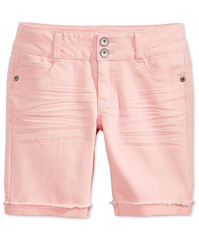 Imperial Star Cuffed Bermuda Shorts, Big Girls (7-16)