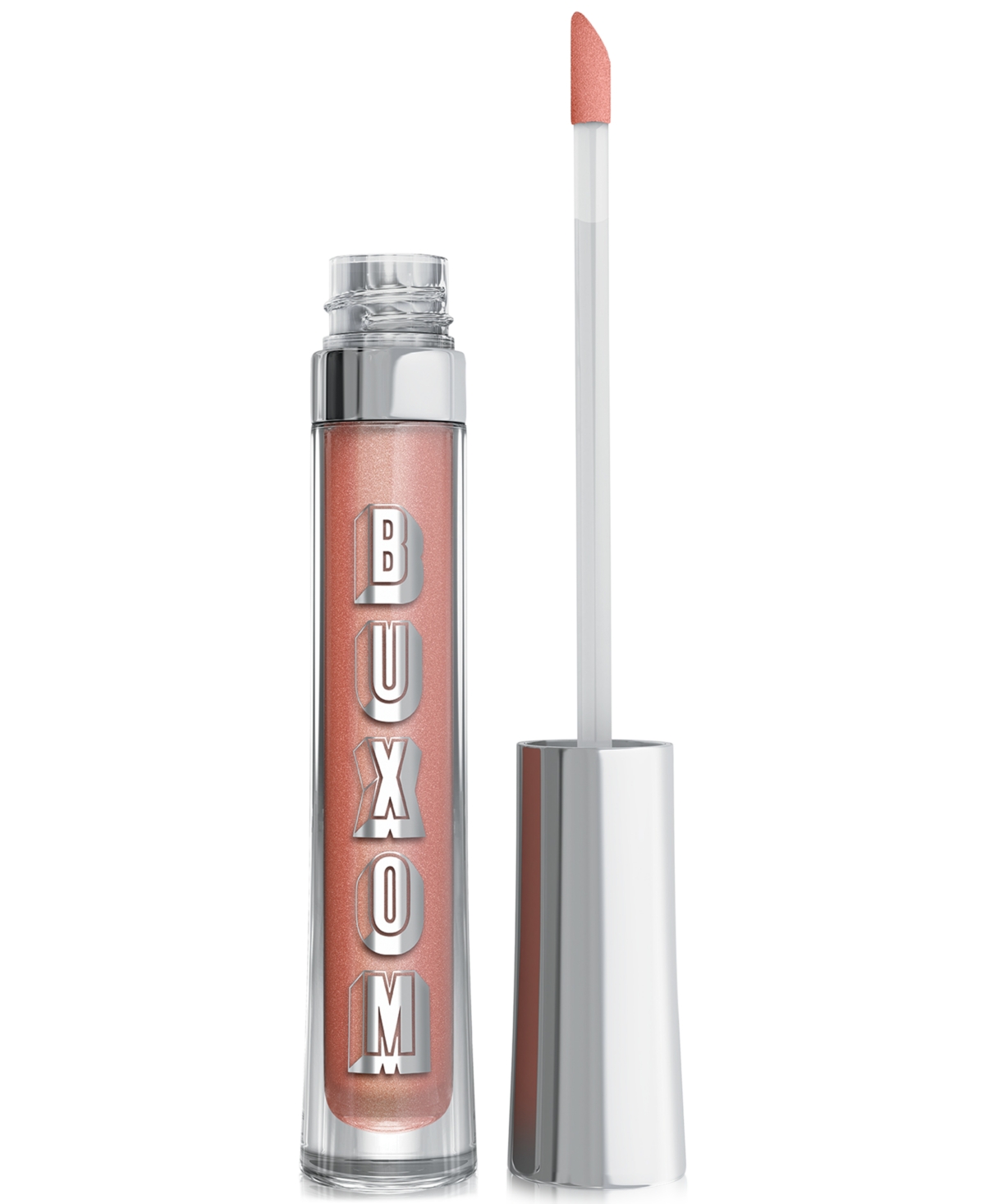 Buxom Cosmetics Full-on Plumping Lip Polish In Leslie (golden Peach,pink Sparkle)