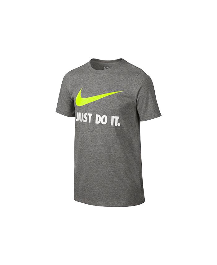 Nike Just Do It Swoosh Tee, Big Boys & Reviews - Shirts & Tops - Kids ...