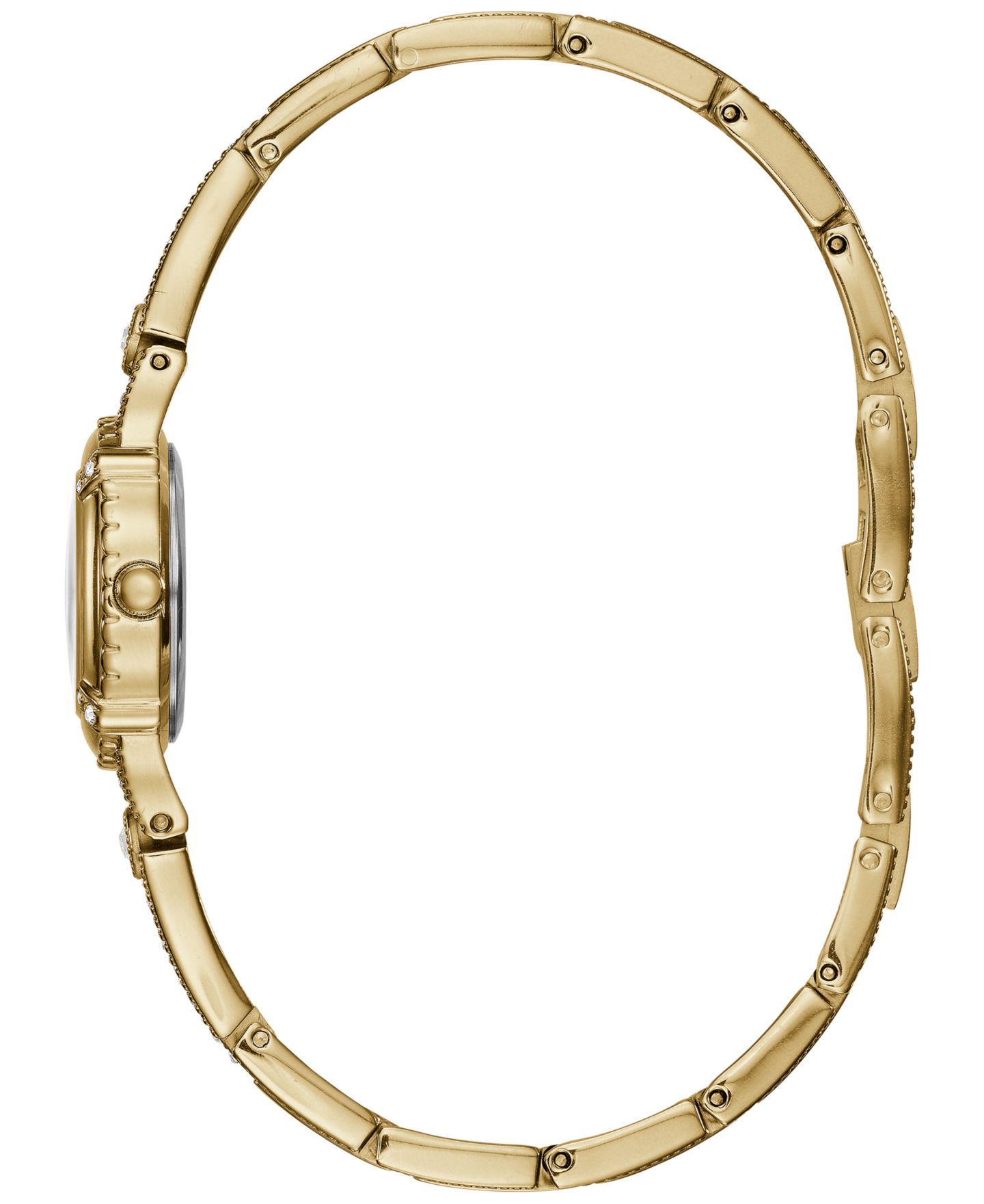 Женские часы GUESS на золотистом браслете 22мм — фото 3