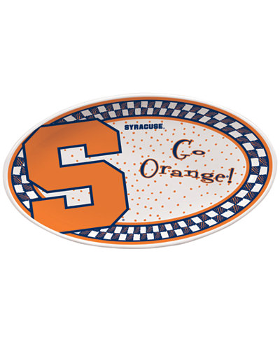 Memory Company Syracuse Orange Oval Platter
