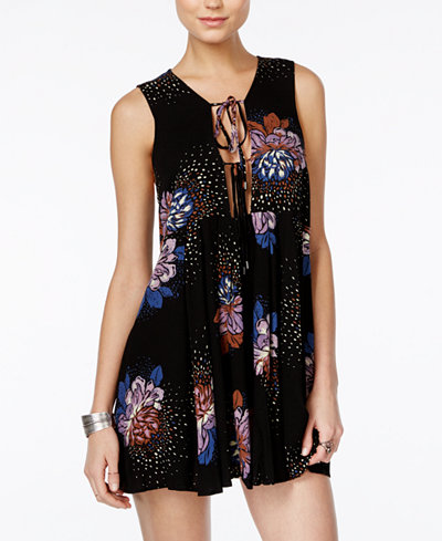 Free People Lovely Day Printed Dress