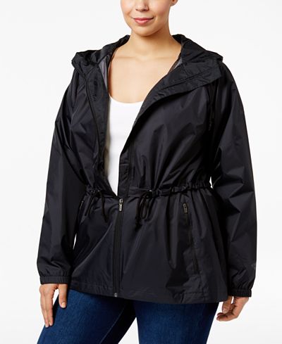 Columbia Plus Size Arcadia Hooded Waterproof Jacket