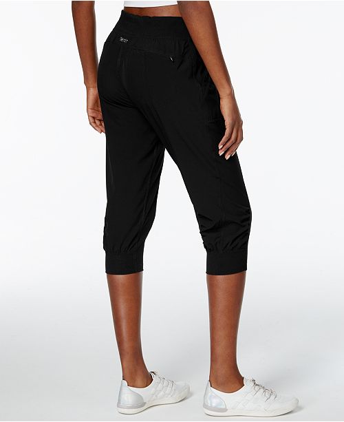 Calvin Klein Commuter Active Strech Woven Capri Pants & Reviews Pants