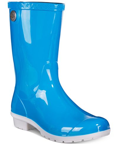 mid calf rain boots clearance