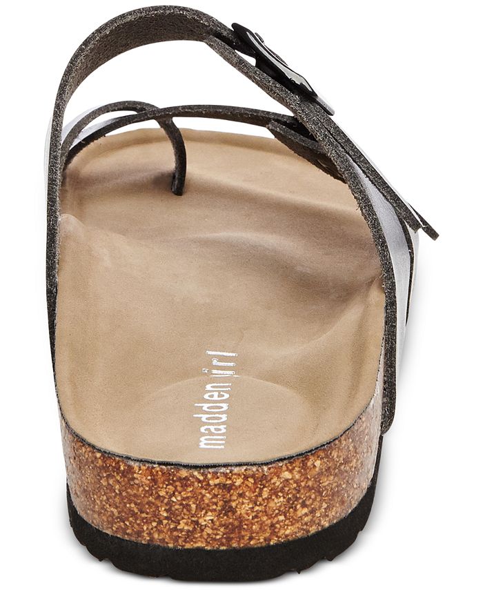 Madden Girl Bryceee Footbed Sandals & Reviews Sandals Shoes Macy's