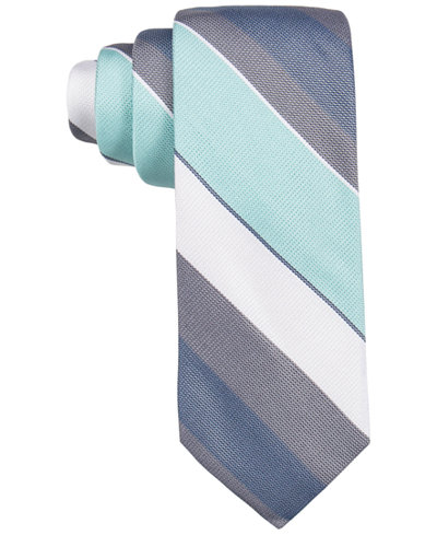 Ryan Seacrest Distinction™ Men's Sierra Stripe Slim Tie, Only at Macy's