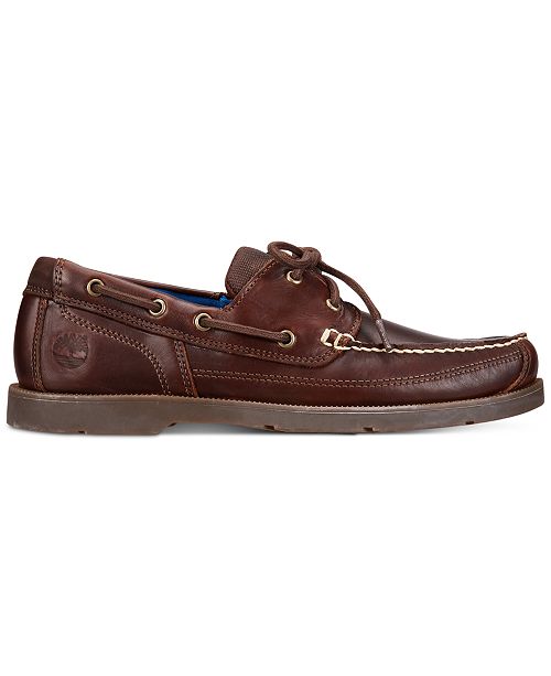 Timberland Men's Piper Cove Leather Boat Shoes & Reviews All Men's