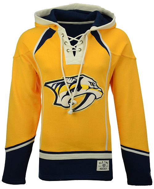 Old Time Hockey Men S Nashville Predators Lacer Hoodie Reviews