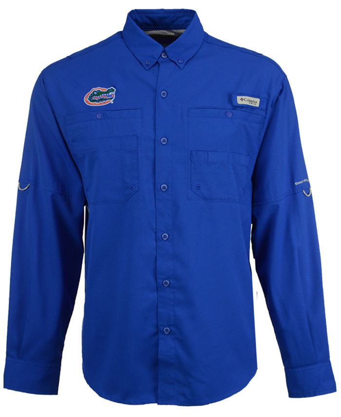 Columbia Men's Florida Gators Tamiami Long Sleeve Button Down Shirt ...