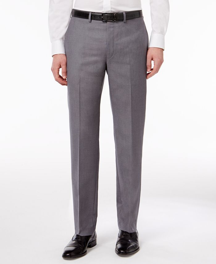 Calvin Klein Slim-Fit Dress Pants & Reviews - Pants - Men - Macy's