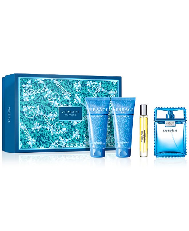 Versace Men's 4Pc. Eau Fraiche Gift Set & Reviews All Cologne