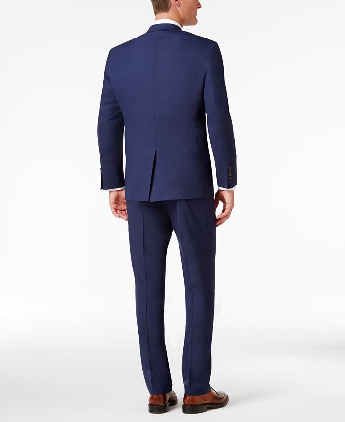 Lauren Ralph Lauren Men's Classic-Fit Navy UltraFlex Suit - Macy's