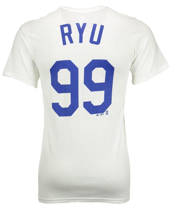 Majestic Men's Hyun-jin Ryu Los Angeles Dodgers Official Player T
