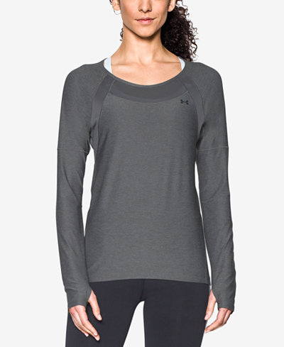 Under Armour Heathered Long-Sleeve Top