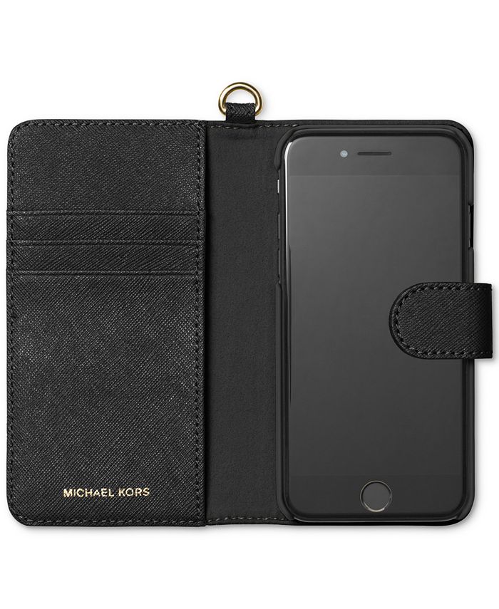 Michael Kors iPhone 7 Tab Folio Case & Reviews - Handbags & Accessories ...