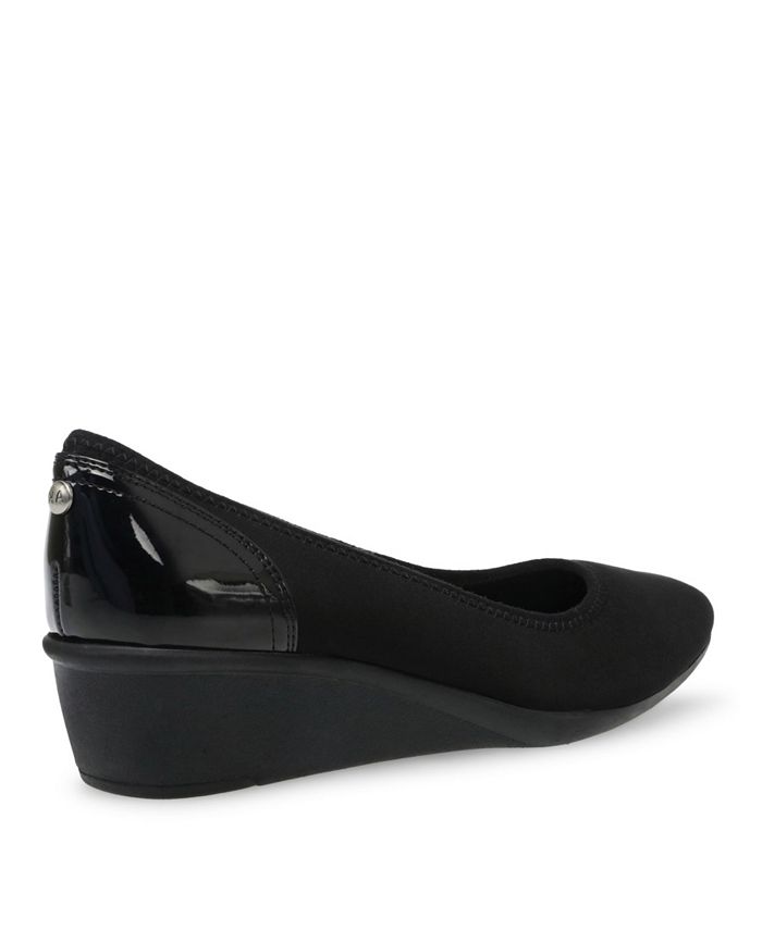 Anne Klein Sport Wisher Wedge Pumps - Macy's