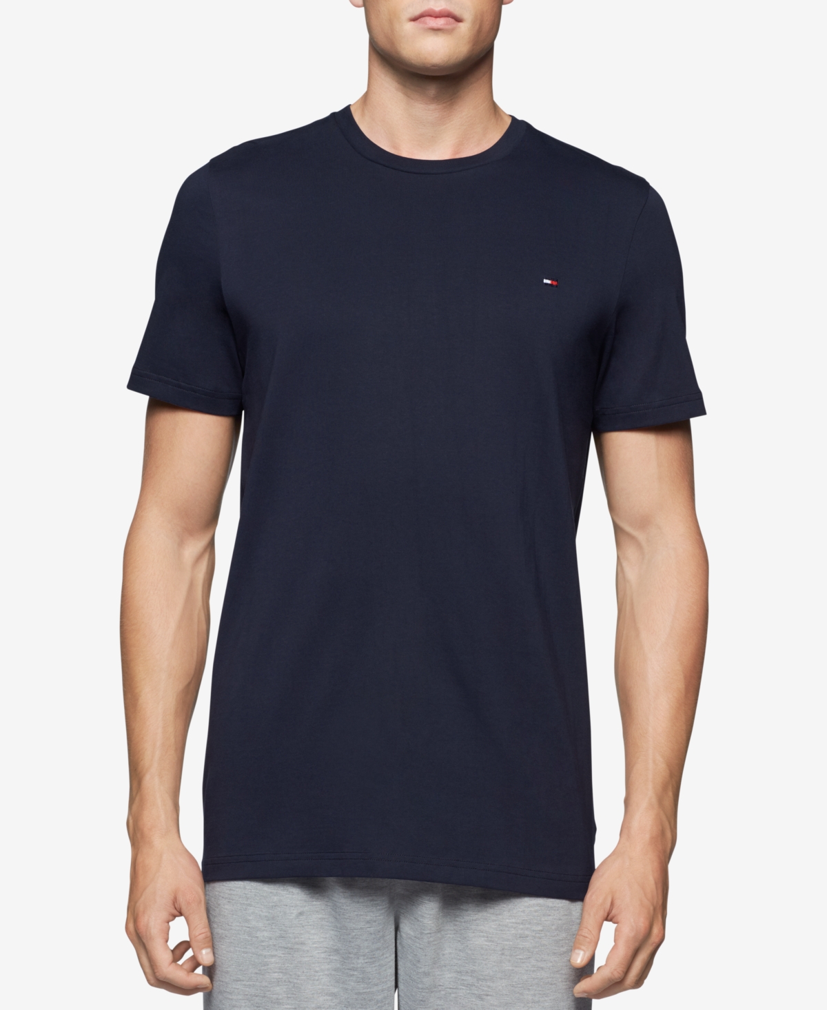TOMMY HILFIGER MEN'S COTTON CREW NECK UNDERSHIRT