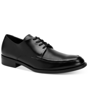 Calvin Klein Men's Draven Box Leather Oxfords - Web ID: 4485171