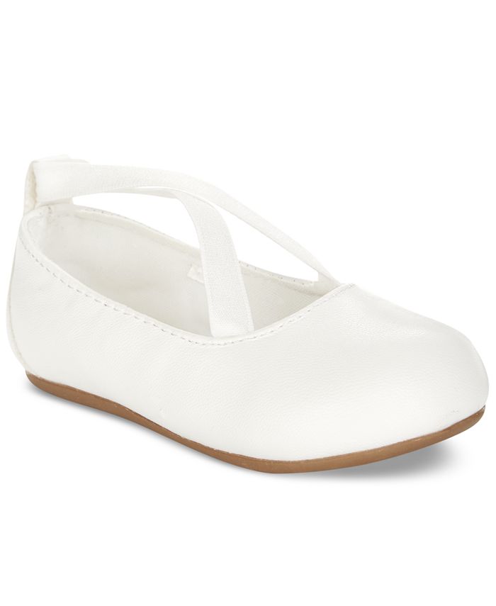 First Impressions Baby Girls Criss-Cross Ballet Flats, Created for - Macy's