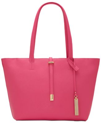 Vince Camuto Leila Tote, Bourbon/Poppy Red, One Size
