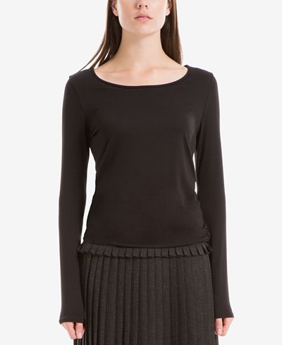 Max Studio London Side-Knot Top