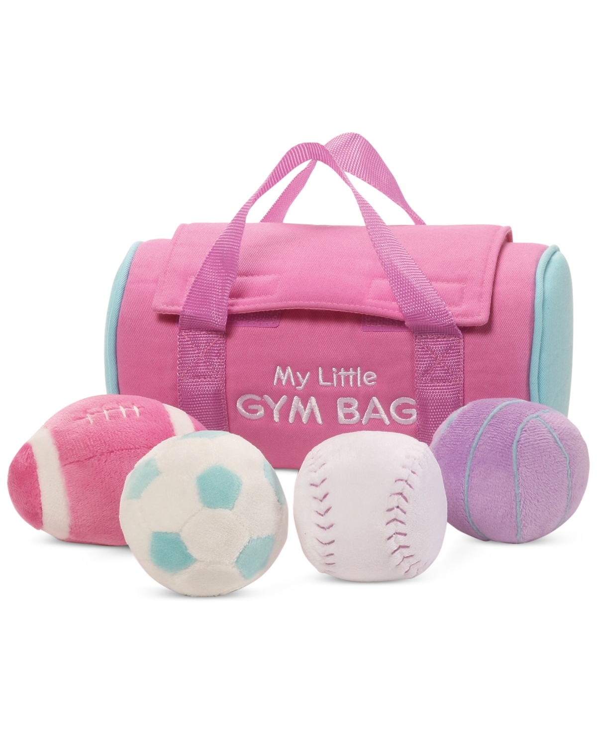 Gund Babies' My Little Gym Bag Play Set In Pastel