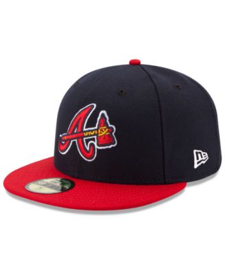 New Era Atlanta Braves Authentic Collection 59FIFTY Cap - Macy's