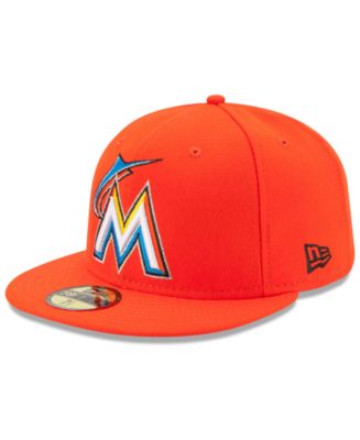 New Era Miami Marlins Authentic Collection 59FIFTY Cap - Macy's