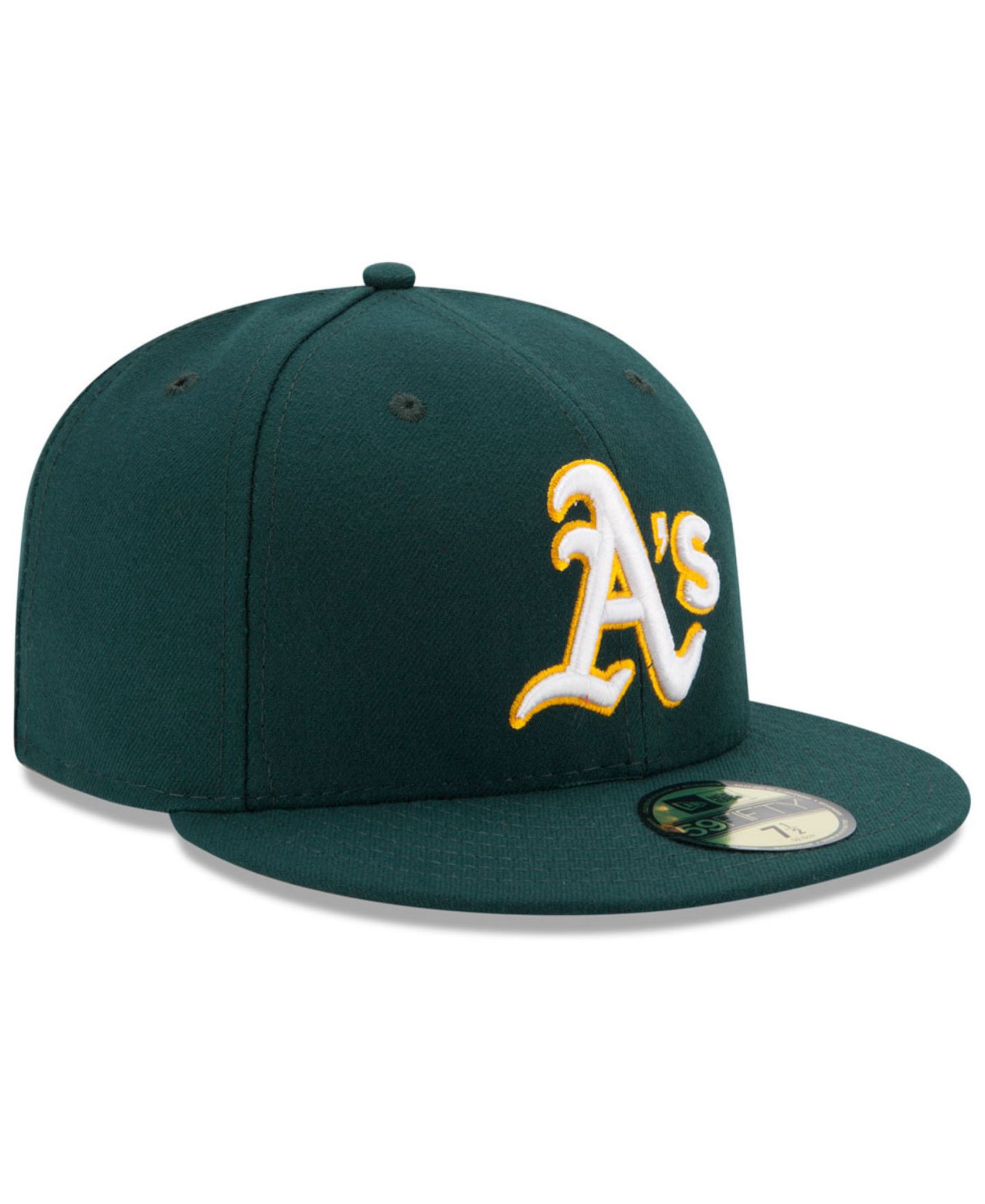 Мужская кепка New Era Oakland Athletics Authentic Collection 59FIFTY Fitted — фото 3