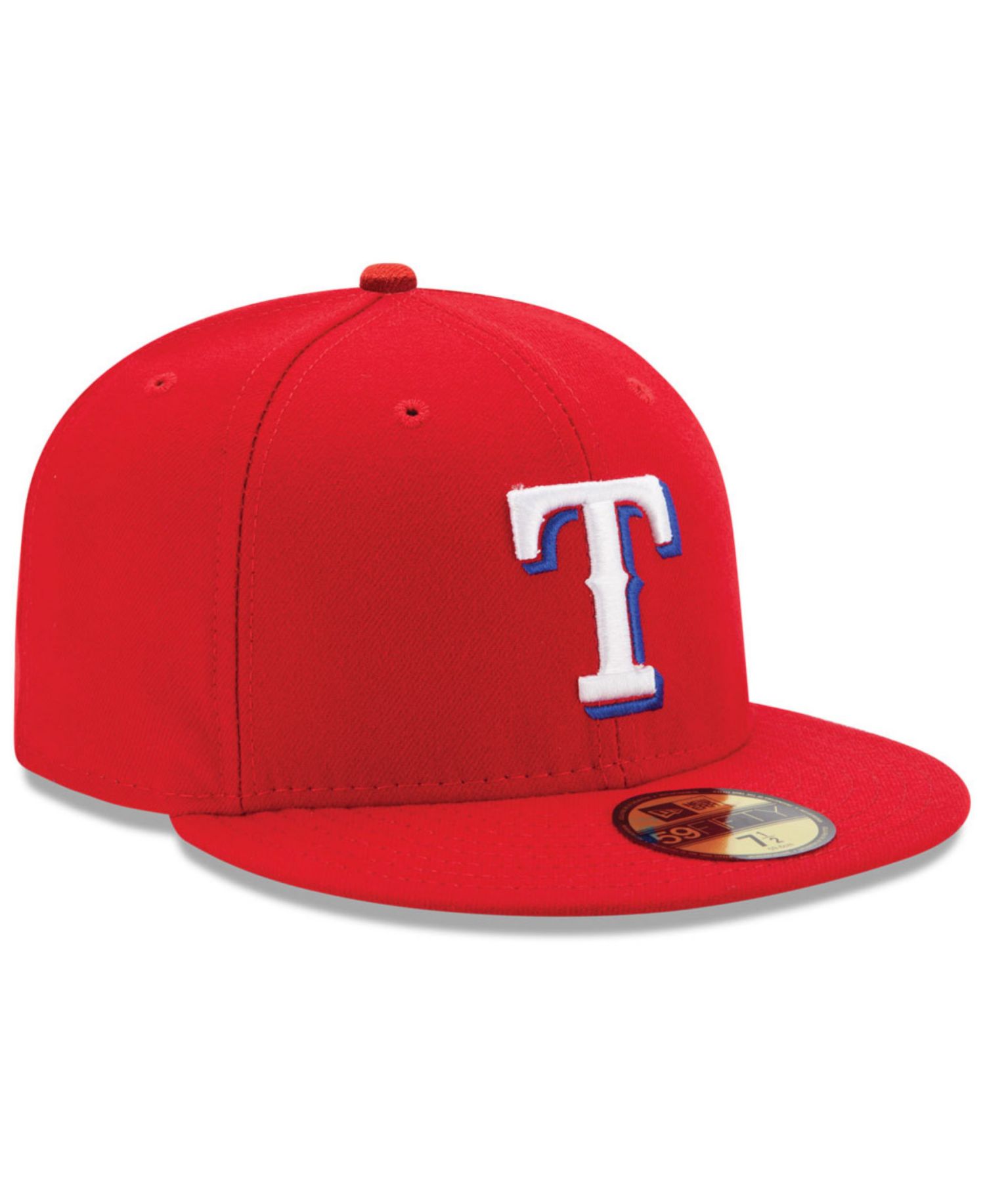 Texas Rangers Authentic Collection 59FIFTY Fitted Cap