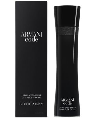 armani code aftershave lotion 100ml