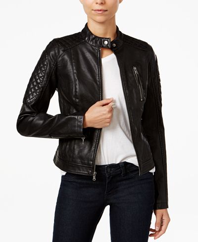 levis faux leather jacket