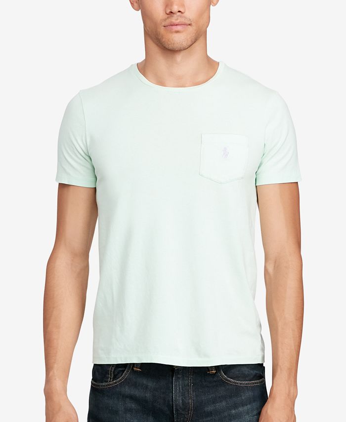 Polo Ralph Lauren Men's Jersey Pocket T-Shirt & Reviews - T-Shirts ...