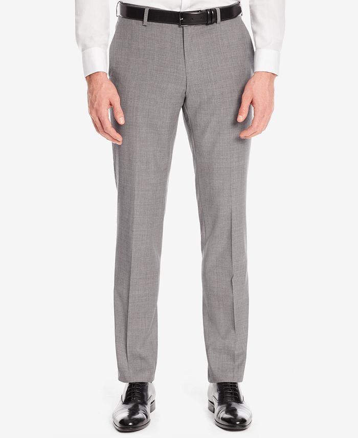 Hugo Boss BOSS Men's SlimFit Wool Dress Pants Macy's