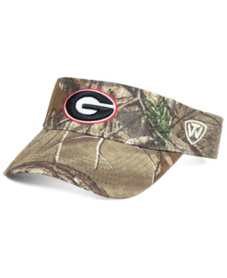 georgia bulldogs camo visor