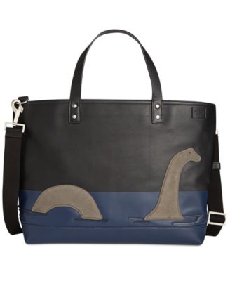 Jack Spade - Men's Loch Ness Monster Leather Coal Bag
