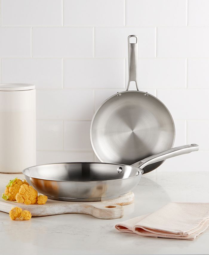 Calphalon Contemporary Stainless Steel 8 & 10 Fry Pan Set - Macy's
