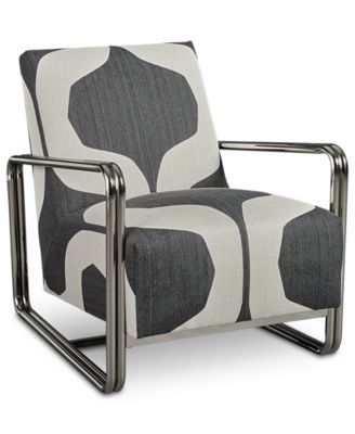 Martha Stewart Collection - Kolby Printed Accent Chair, Only at Macy's