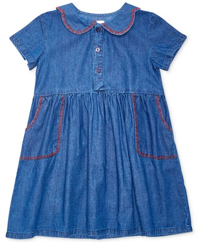 Margherita Kids by Margherita Missoni Chambray Cotton Dress, Little Girls (2-7)