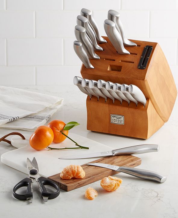 Chicago Cutlery Insignia Cafe 18Pc. Cutlery Set, Created for Macy's & Reviews Cutlery