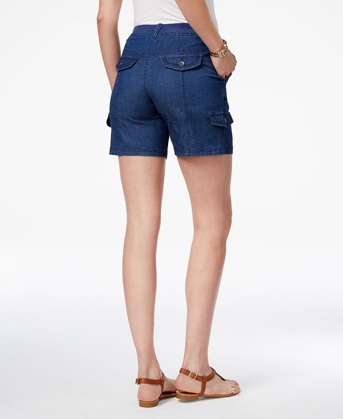 Style & Co Women's ComfortWaist Cargo Shorts, Created for Macy's